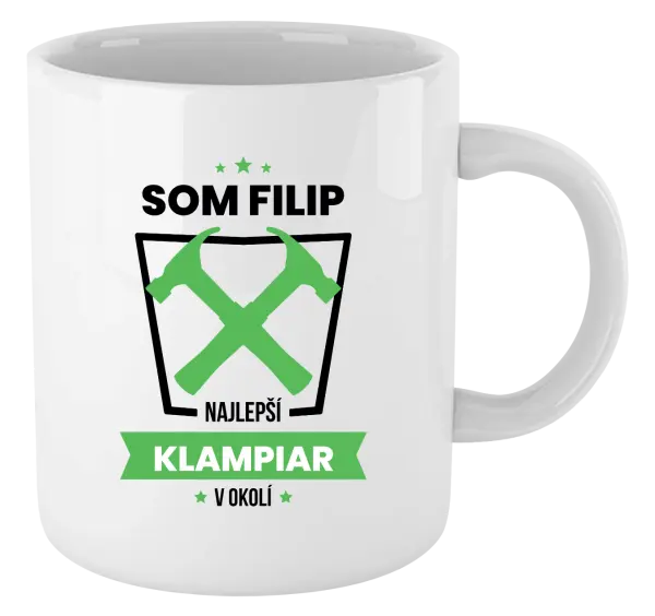 Hrnček Najlepší v okolí - klampiar