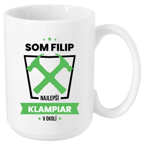 Hrnček Nejlepší v okolí - klempíř - kopie