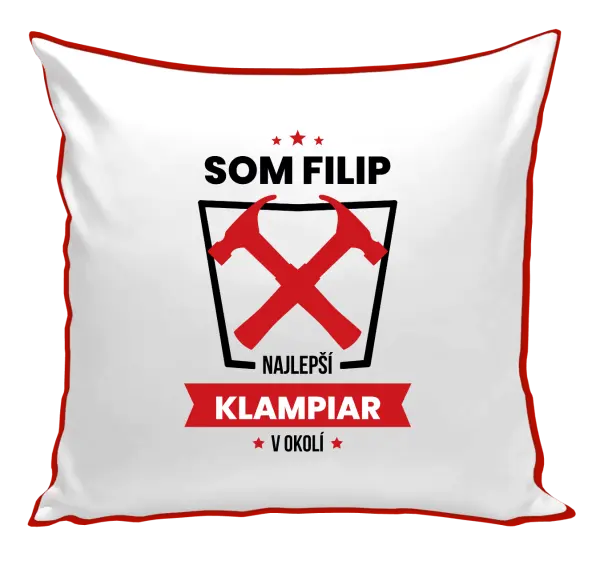 Vankúš Nejlepší v okolí - klempíř - kopie