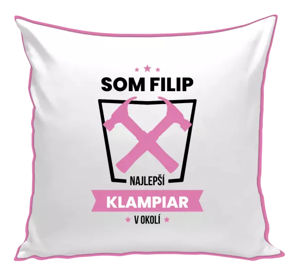 Vankúš Nejlepší v okolí - klempíř - kopie