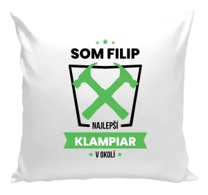 Vankúš Nejlepší v okolí - klempíř - kopie