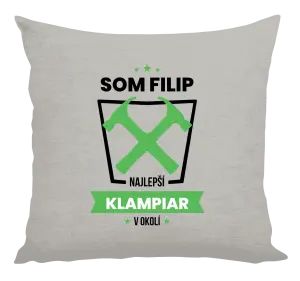 Vankúš Nejlepší v okolí - klempíř - kopie