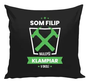 Vankúš Nejlepší v okolí - klempíř - kopie