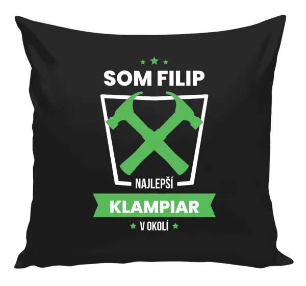 Vankúš Najlepší v okolí - klampiar