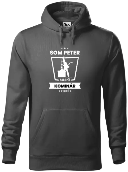 Pánska mikina Najlepší v okolí - kominár