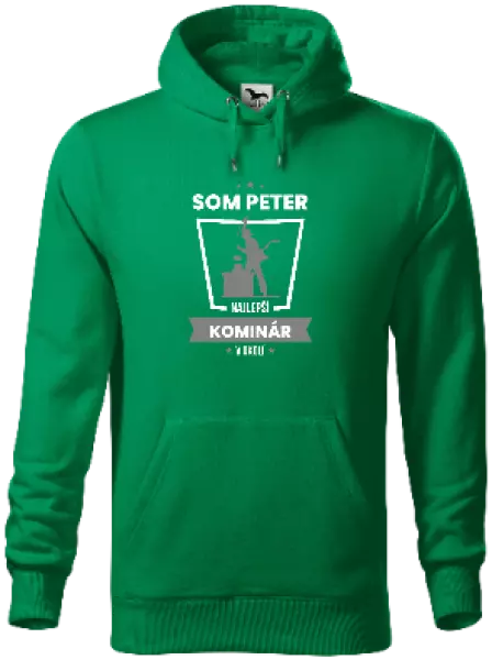 Pánska mikina Najlepší v okolí - kominár