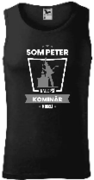 Pánske tielko Najlepší v okolí - kominár