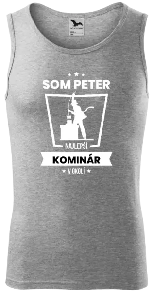 Pánske tielko Najlepší v okolí - kominár