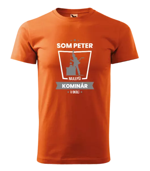 Pánske tričko Najlepší v okolí - kominár