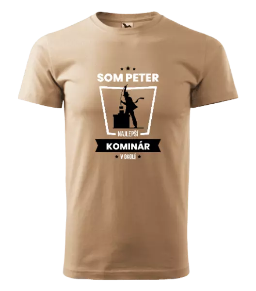 Pánske tričko Najlepší v okolí - kominár