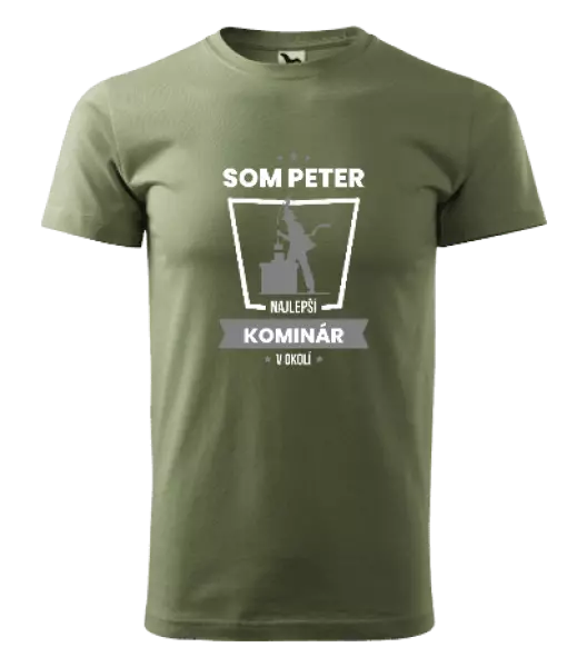 Pánske tričko Najlepší v okolí - kominár