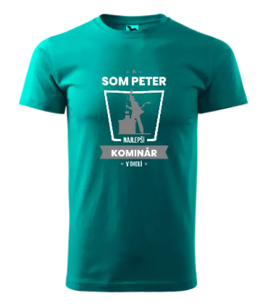 Pánske tričko Najlepší v okolí - kominár