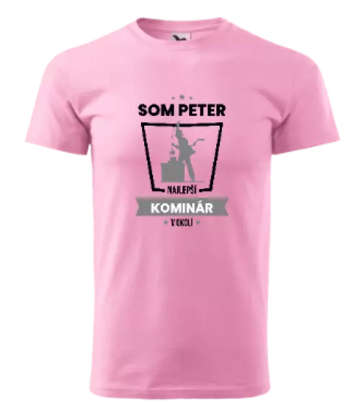 Pánske tričko Najlepší v okolí - kominár