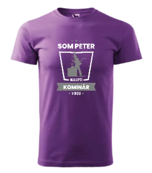 Pánske tričko Najlepší v okolí - kominár