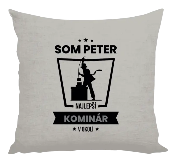 Vankúš Najlepší v okolí - kominár