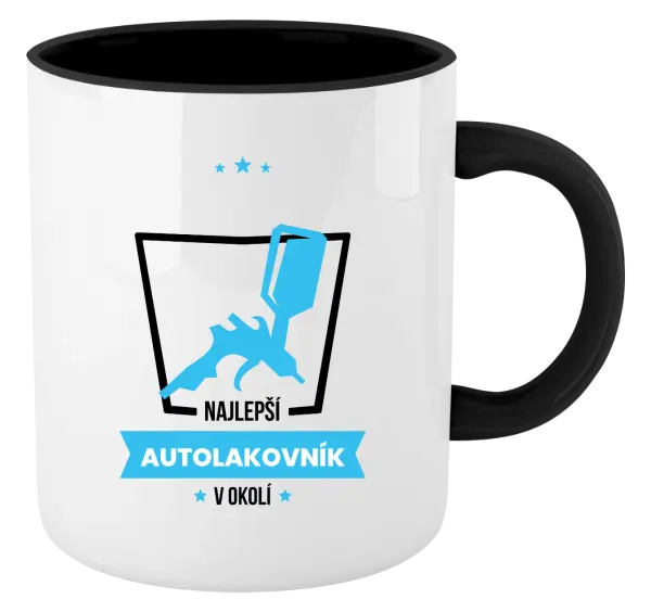Hrnček  Najlepší v okolí - autolakovník