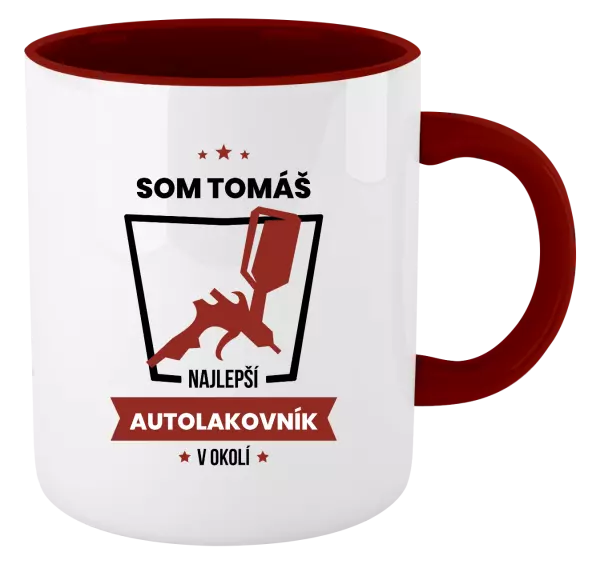Hrnček  Najlepší v okolí - autolakovník