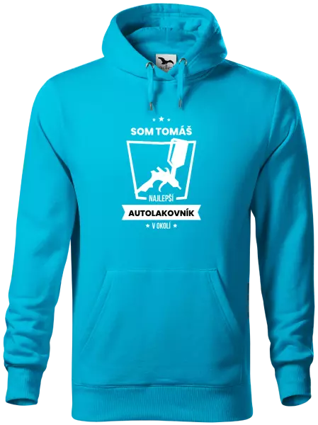 Pánska mikina Nejlepší v okolí - autolakýrník - kopie