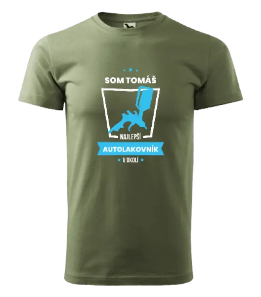 Pánske tričko Nejlepší v okolí - autolakýrník - kopie