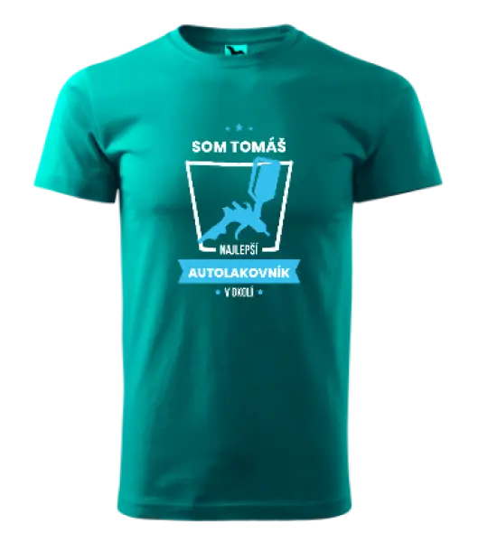 Pánske tričko Nejlepší v okolí - autolakýrník - kopie