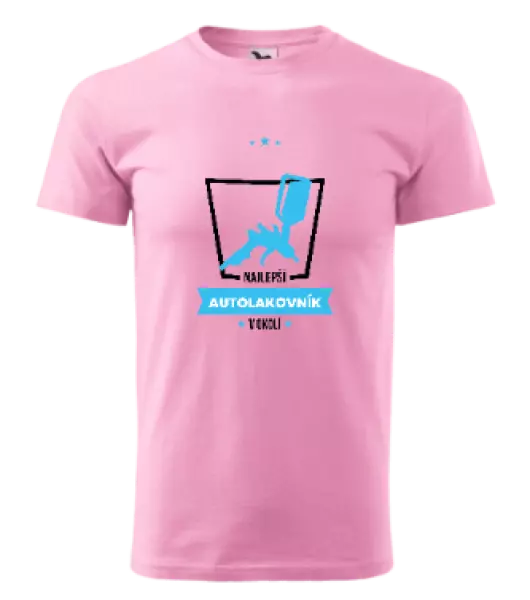 Pánske tričko Nejlepší v okolí - autolakýrník - kopie