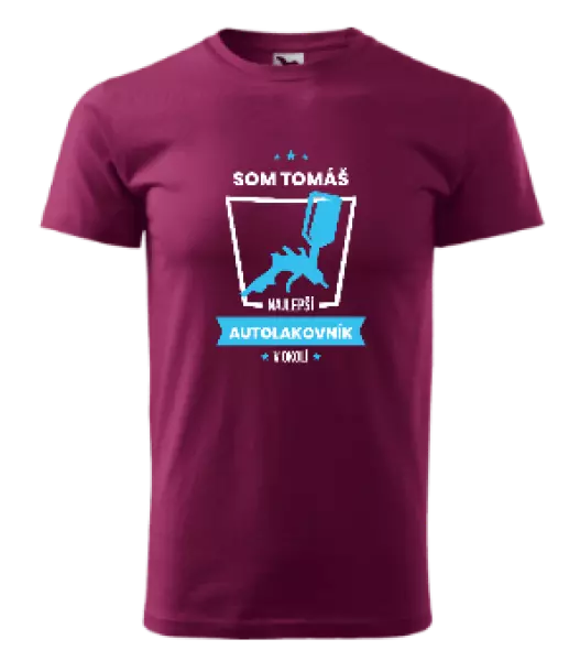 Pánske tričko Nejlepší v okolí - autolakýrník - kopie