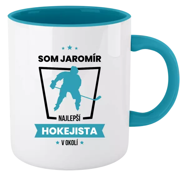 Hrnček  Nejlepší v okolí - hokejista - kopie