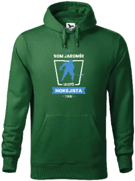 Pánska mikina Nejlepší v okolí - hokejista - kopie