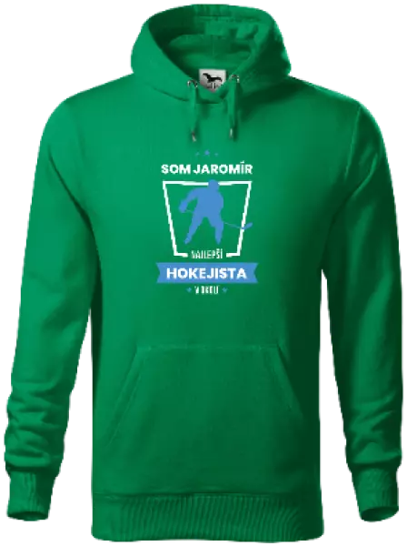 Pánska mikina Nejlepší v okolí - hokejista - kopie