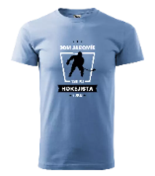 Pánske tričko Nejlepší v okolí - hokejista - kopie