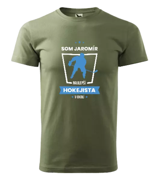 Pánske tričko Nejlepší v okolí - hokejista - kopie