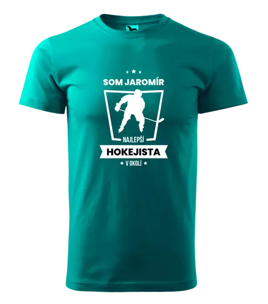 Pánske tričko Nejlepší v okolí - hokejista - kopie