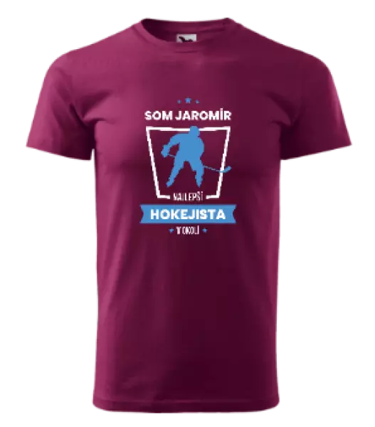 Pánske tričko Nejlepší v okolí - hokejista - kopie