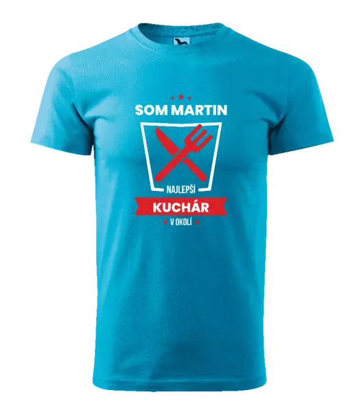 Pánske tričko Nejlepší v okolí - kuchař - kopie