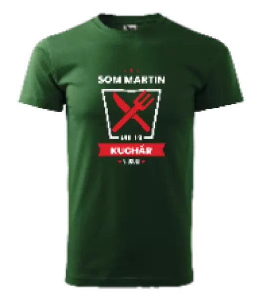 Pánske tričko Nejlepší v okolí - kuchař - kopie