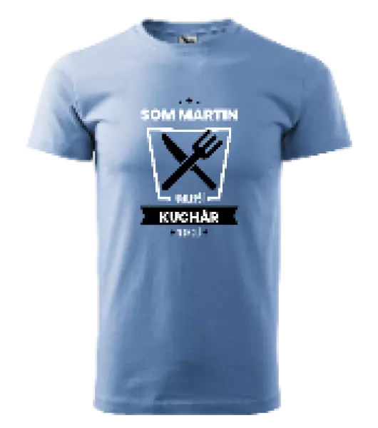 Pánske tričko Nejlepší v okolí - kuchař - kopie