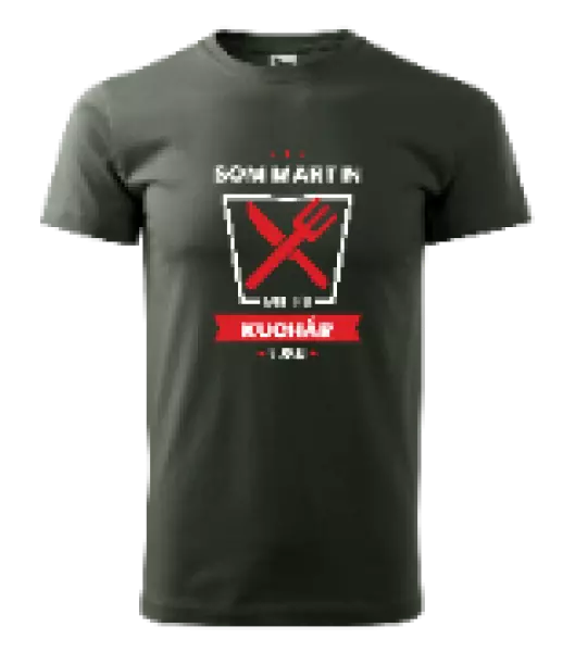 Pánske tričko Nejlepší v okolí - kuchař - kopie