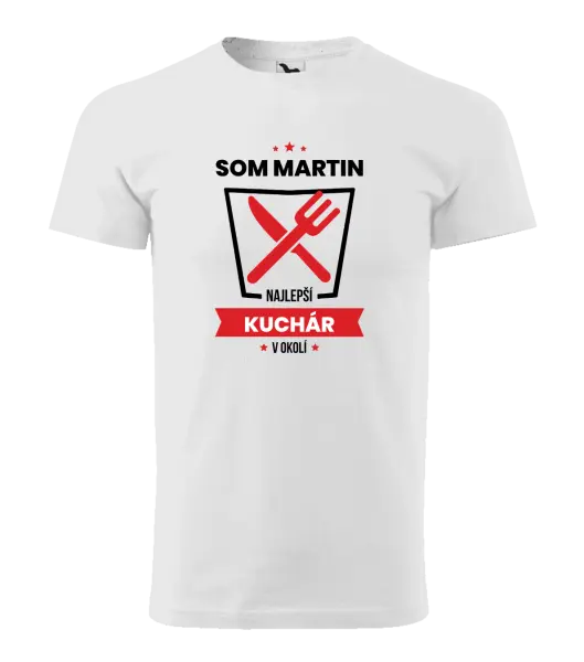 Pánske tričko Nejlepší v okolí - kuchař - kopie