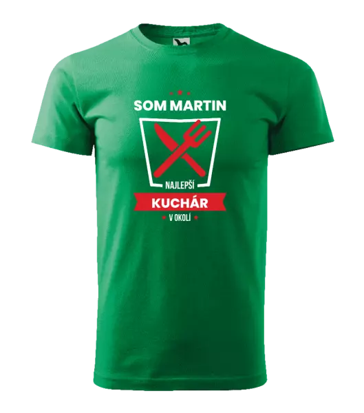 Pánske tričko Nejlepší v okolí - kuchař - kopie