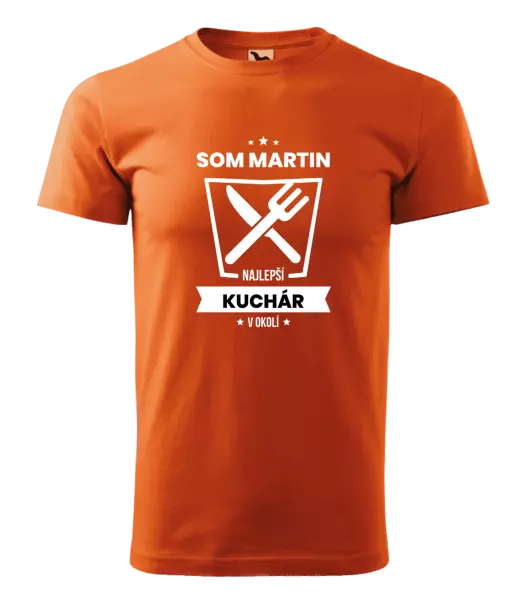 Pánske tričko Nejlepší v okolí - kuchař - kopie