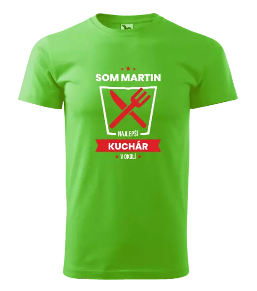 Pánske tričko Nejlepší v okolí - kuchař - kopie