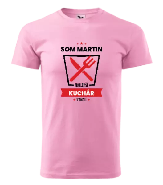 Pánske tričko Nejlepší v okolí - kuchař - kopie