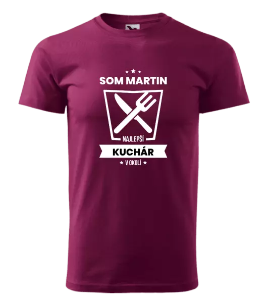 Pánske tričko Nejlepší v okolí - kuchař - kopie