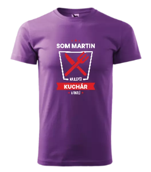 Pánske tričko Nejlepší v okolí - kuchař - kopie