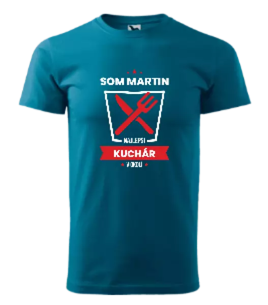 Pánske tričko Nejlepší v okolí - kuchař - kopie