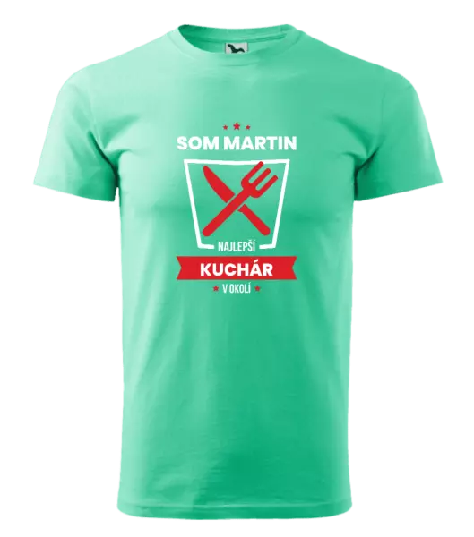Pánske tričko Nejlepší v okolí - kuchař - kopie