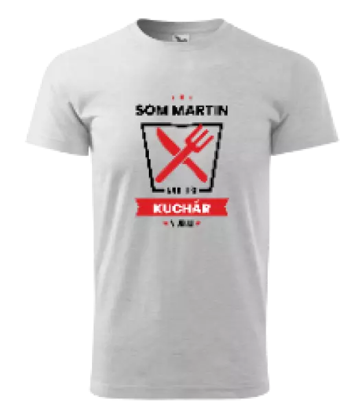 Pánske tričko Nejlepší v okolí - kuchař - kopie