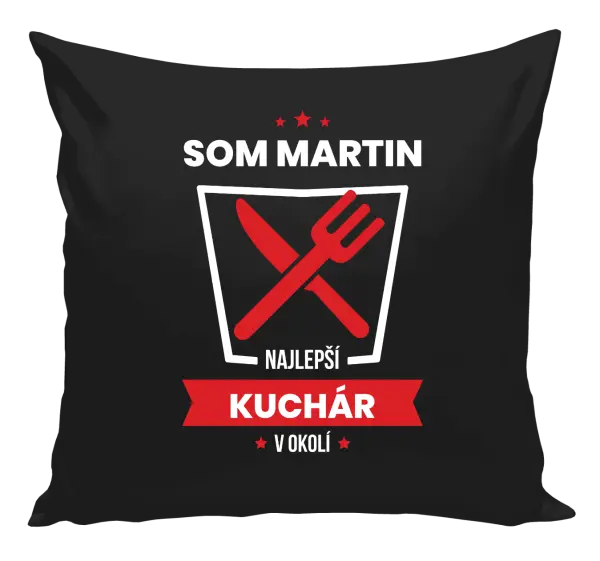 Vankúš Nejlepší v okolí - kuchař - kopie