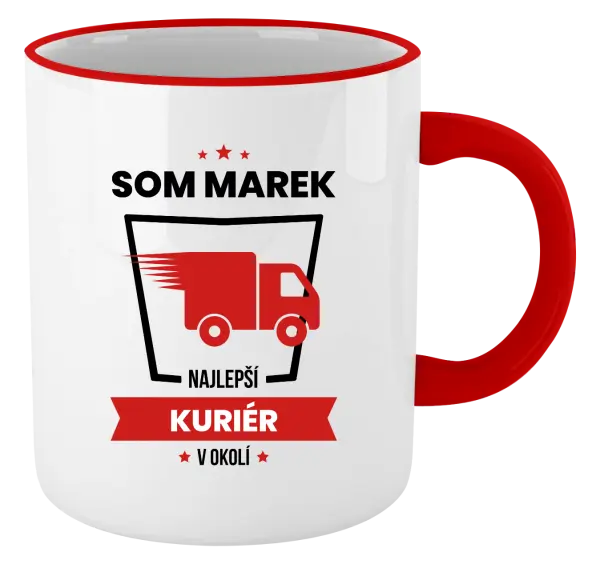 Hrnček Najlepší v okolí - kuriér