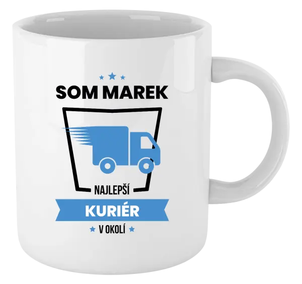 Hrnček Najlepší v okolí - kuriér